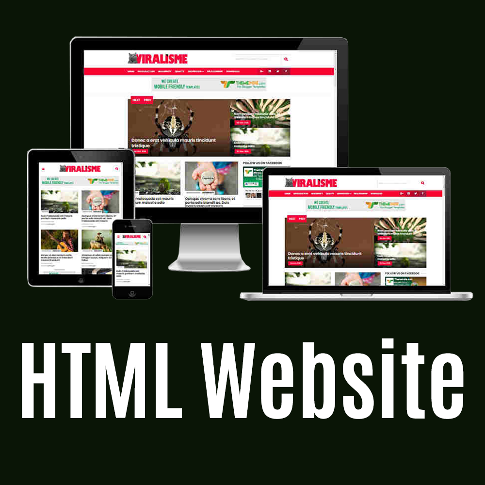 480+ HTML Templates: Modern Designs