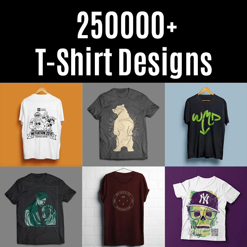 250000+ T-shirt Design Package