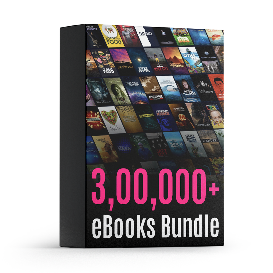 3,00,000+ eBooks Bundle