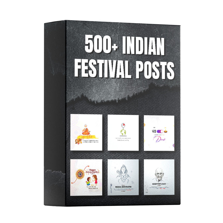 500+ Indian Festival Post