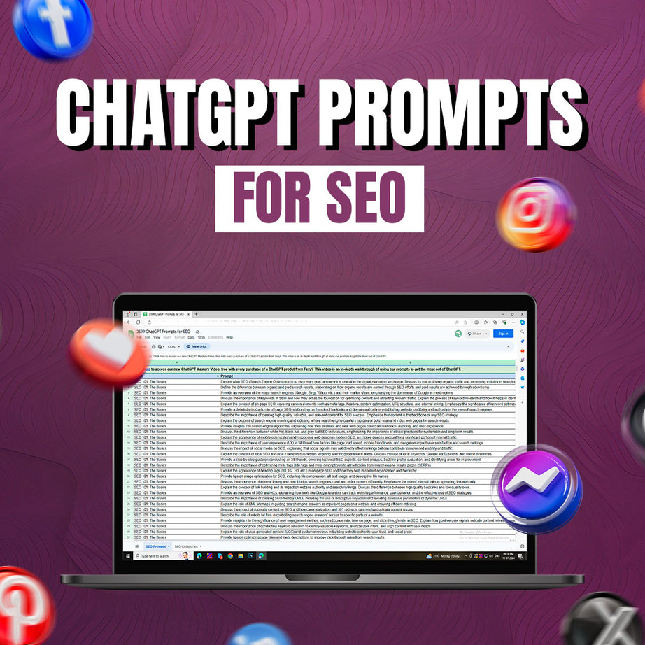 3599+ ChatGPT Pro Prompts(SEO)