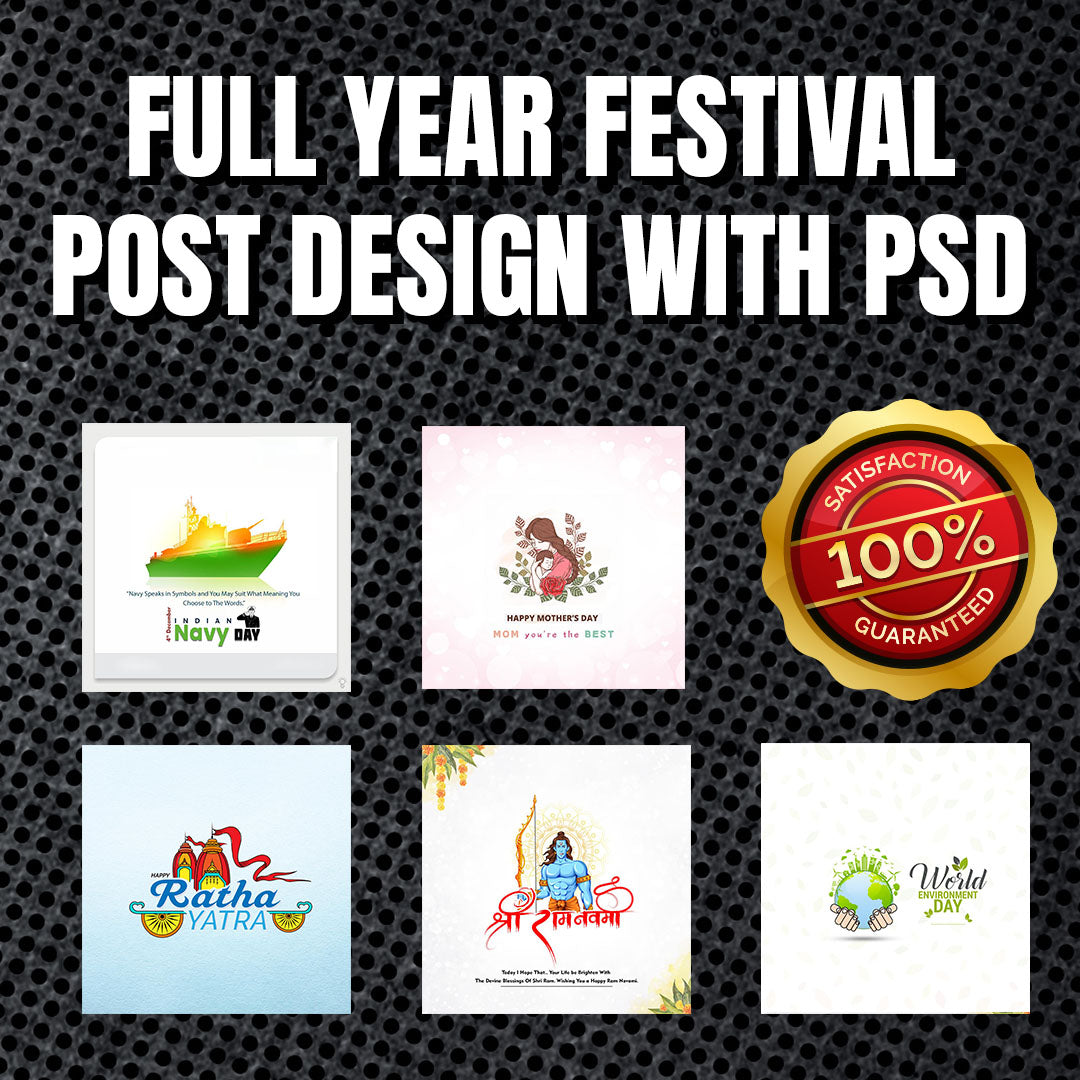 500+ Indian Festival Post