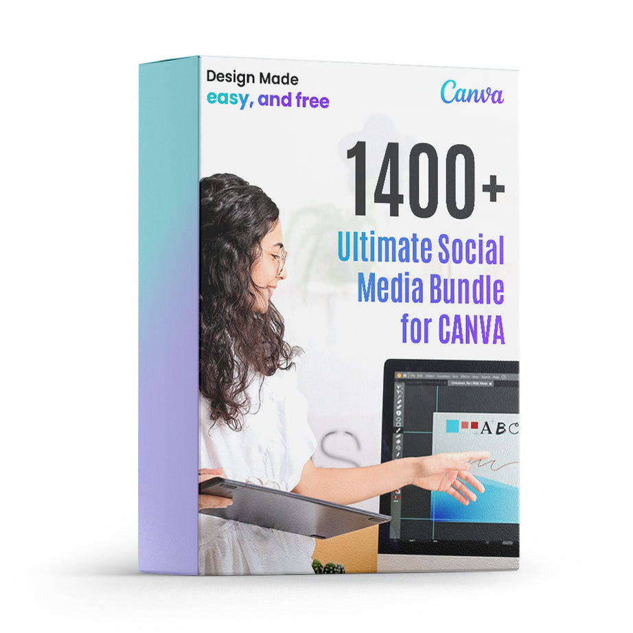 1400+ Ultimate Social Media Bundle for CANVA