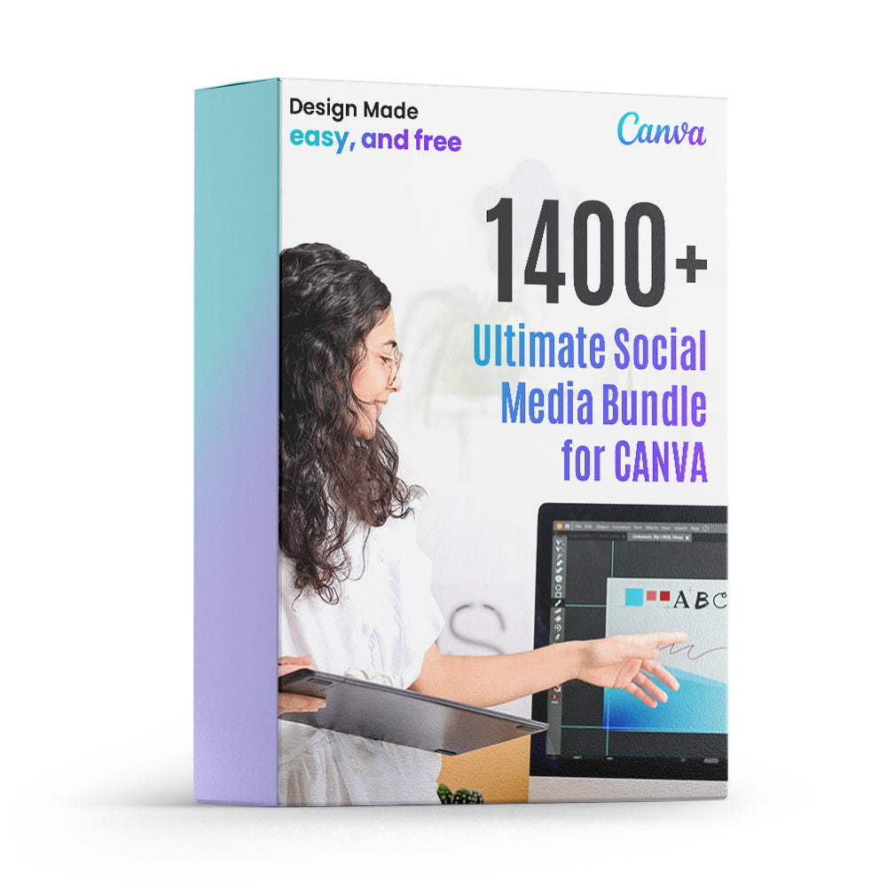 1400+ Ultimate Social Media Bundle for CANVA