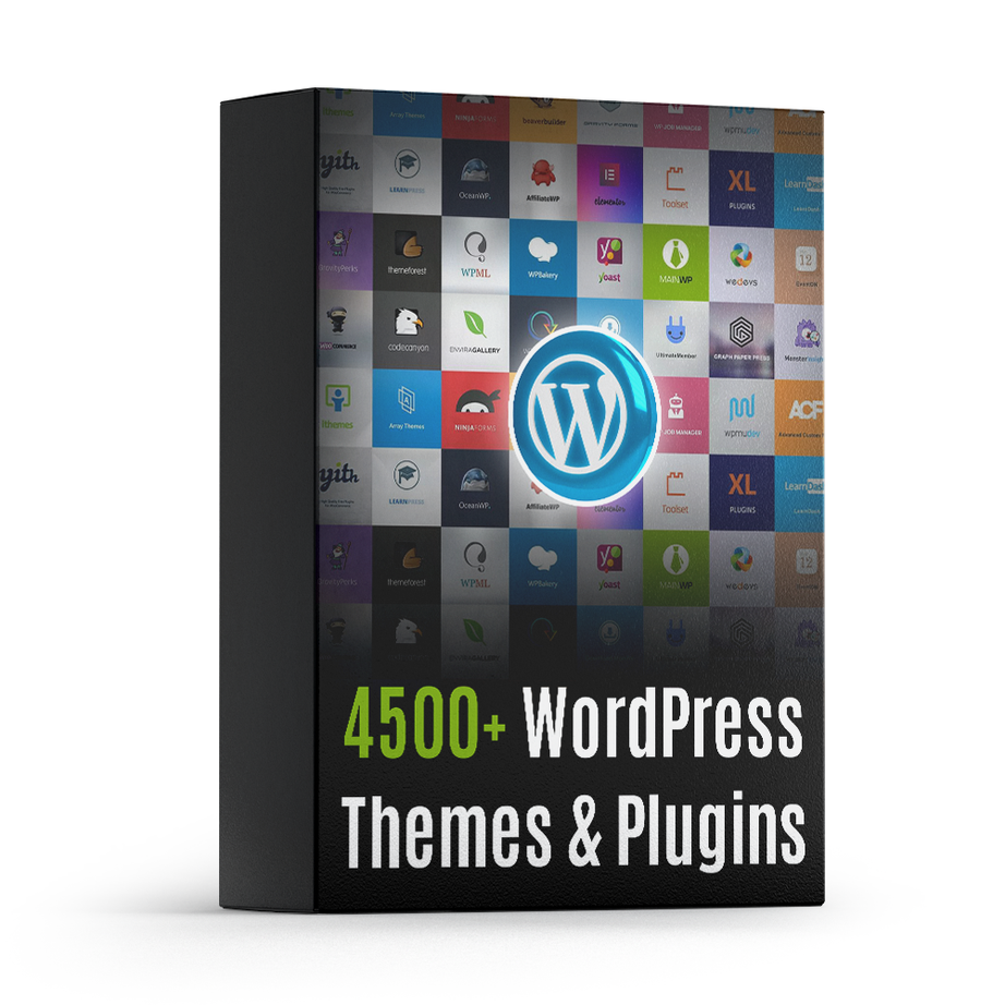 4500+ Wordpress Themes & Plugins