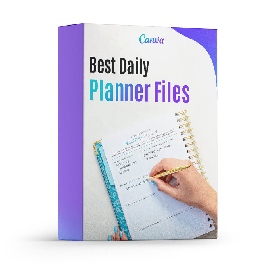 Canva Best Daily Planner Files