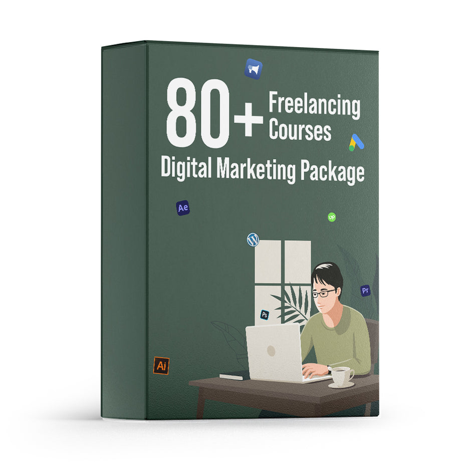 80+ Freelancing Courses ( Digital Marketing Package )