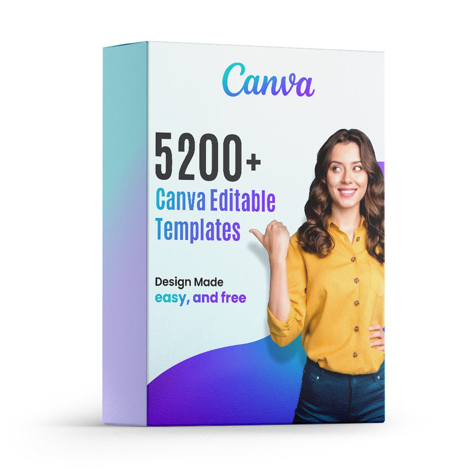 5200+ Canva Editable Templates