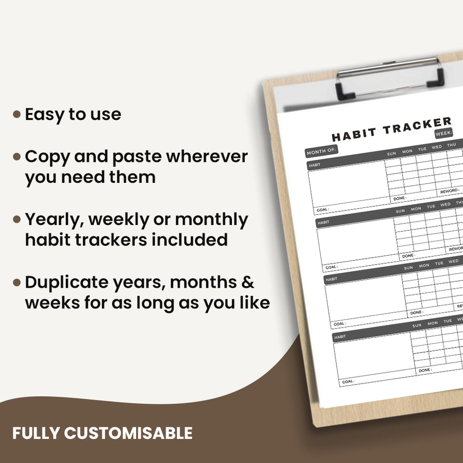 Habit Tracker Bundle