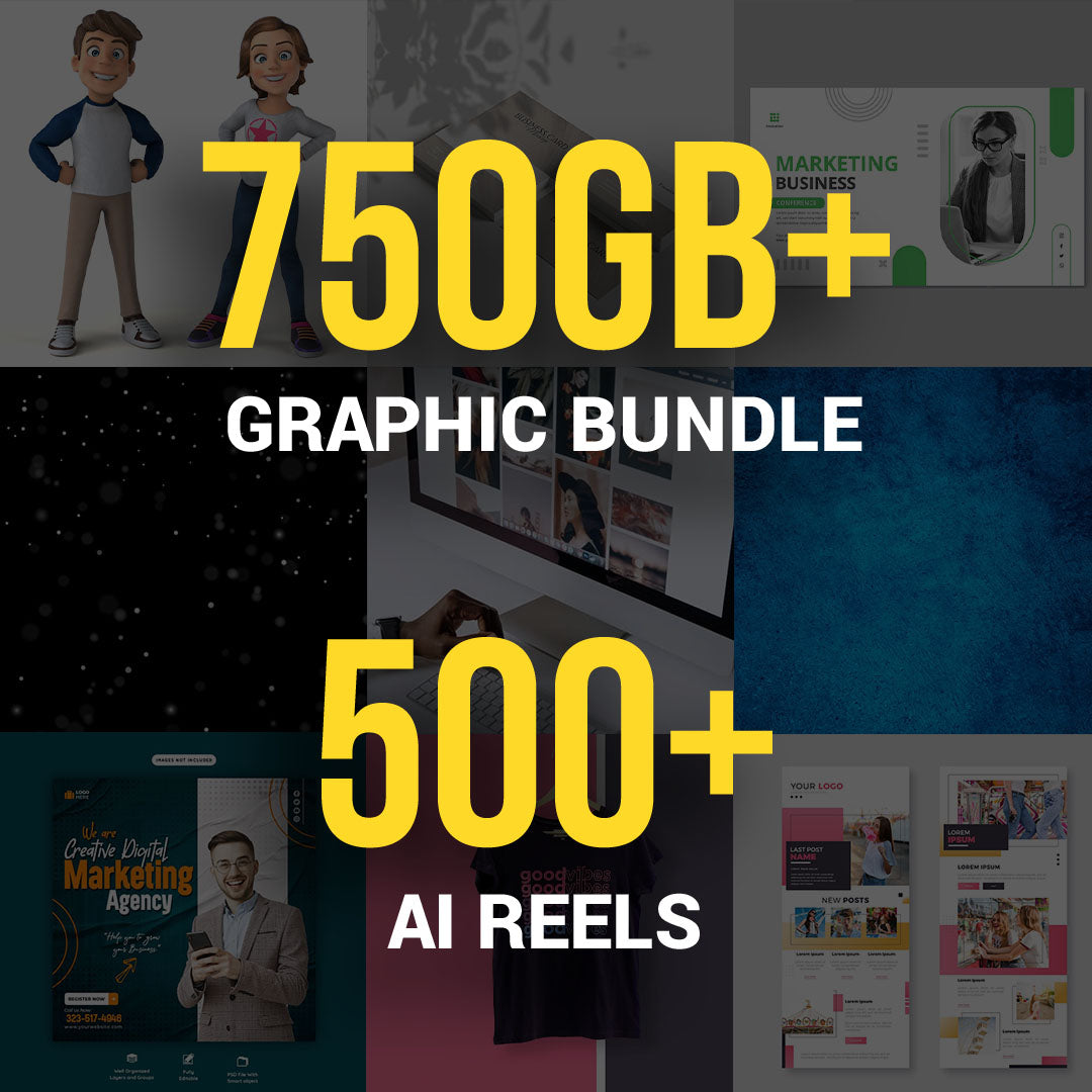 Ultimate Graphic & Video Mega Bundle