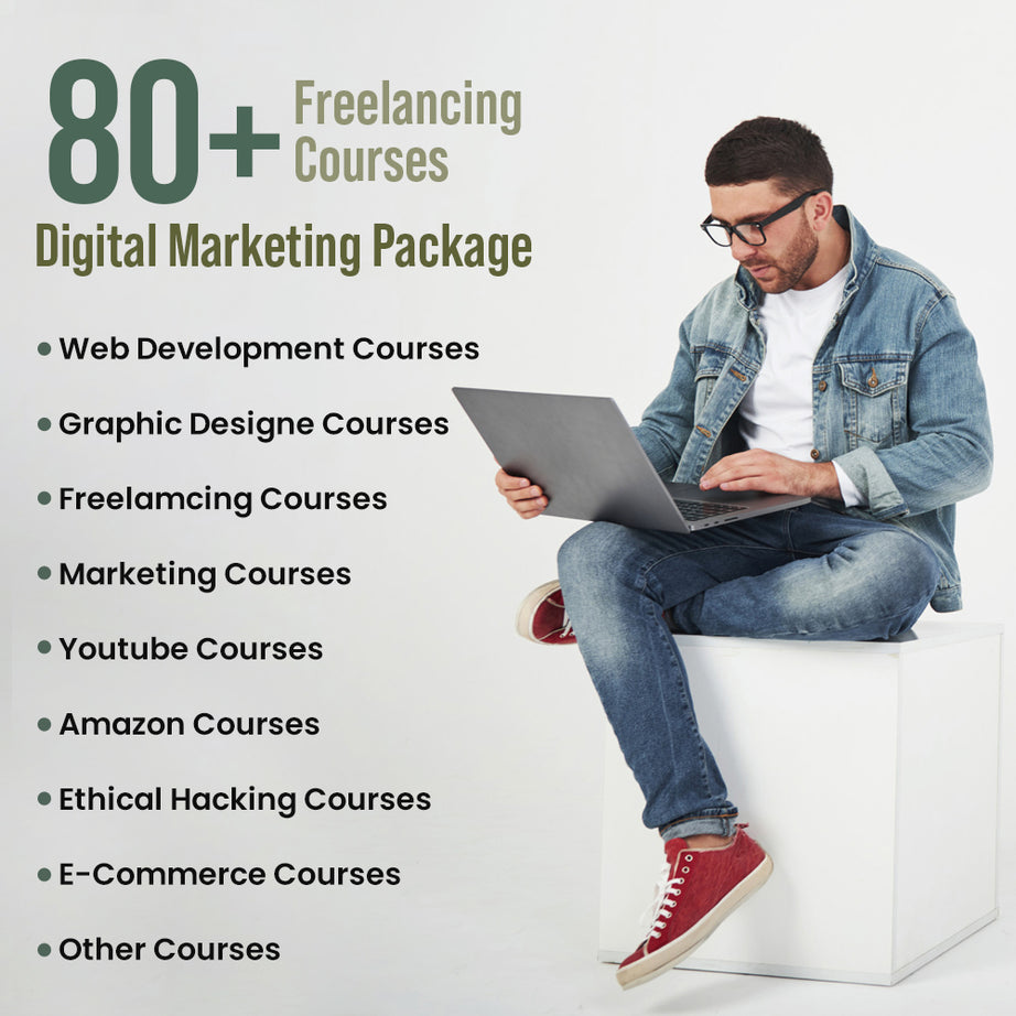 80+ Freelancing Courses ( Digital Marketing Package )