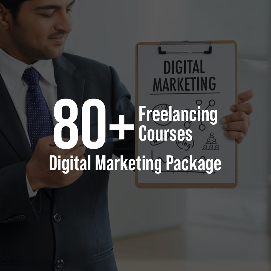 80+ Freelancing Courses ( Digital Marketing Package )