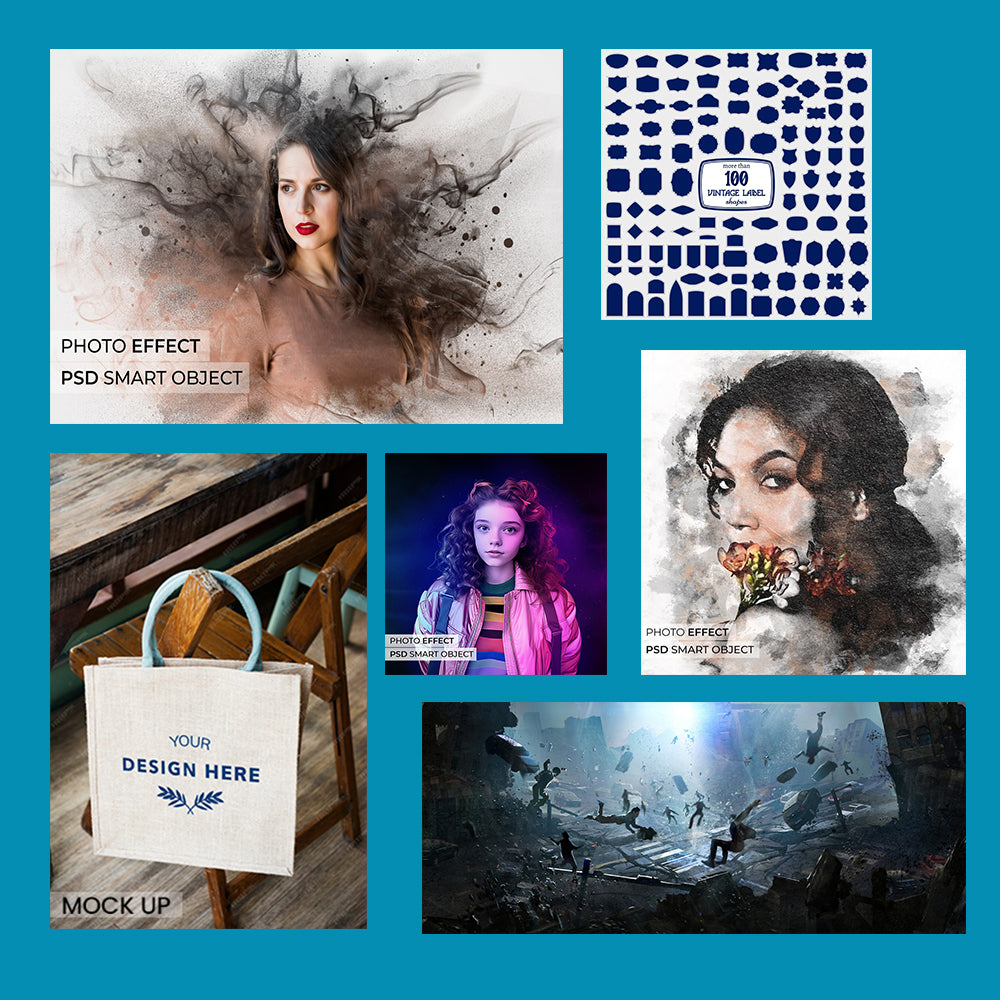 100000+ Adobe Photoshop Assets